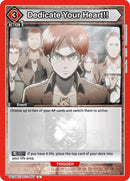 Image for Dedicate Your Heart!! (UE10BT/AOT-1-097) (UE10BT: Attack on Titan) - Union Arena