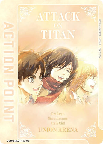 Image for Action Point Card (AP05) (UE10BT/AOT-1-AP05) (UE10BT: Attack on Titan) - Union Arena