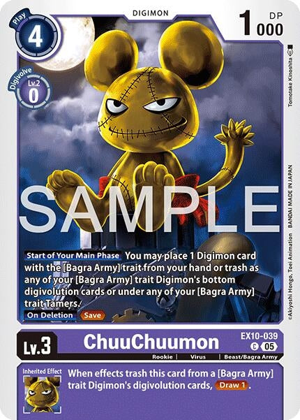 Image for ChuuChuumon (EX10-039 C) - Digimon Card Game