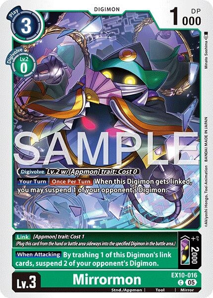 Image for Mirrormon (EX10-016 C) - Digimon Card Game