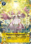 Image for Heaven's Judgement (Championship 25-26 Tamers Pack Season 1) (EX4-068 C) (Alternative Being Booster) (EX-04) - Digimon Card Game