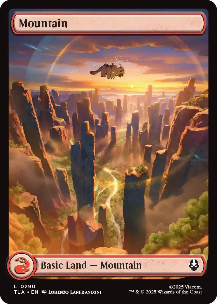 Image for Mountain (0290) (290) (Avatar: The Last Airbender) - Magic: The Gathering