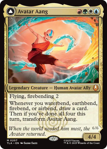 Image for Avatar Aang (207) (Avatar: The Last Airbender) - Magic: The Gathering