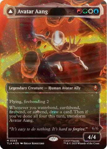 Image for Avatar Aang (Raised Foil) (363) (Avatar: The Last Airbender) - Magic: The Gathering