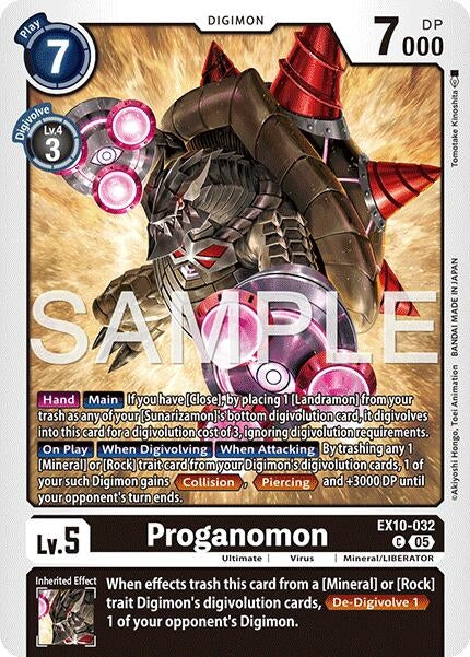 Image for Proganomon (EX10-032 C) - Digimon Card Game