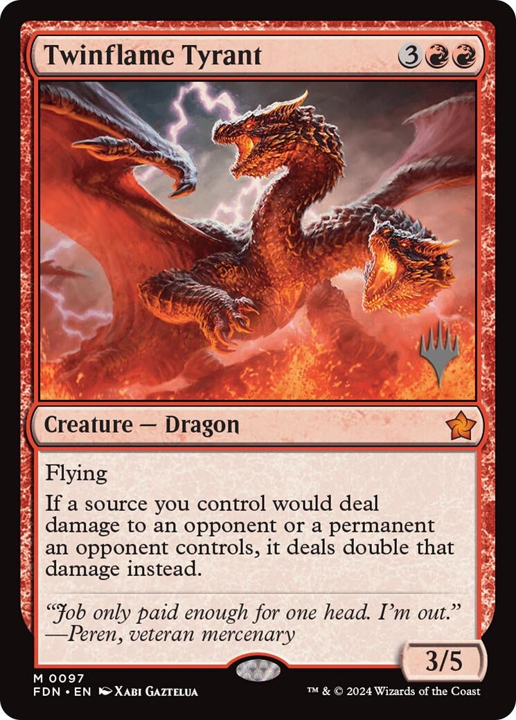 Image for Twinflame Tyrant (97) - Magic: The Gathering