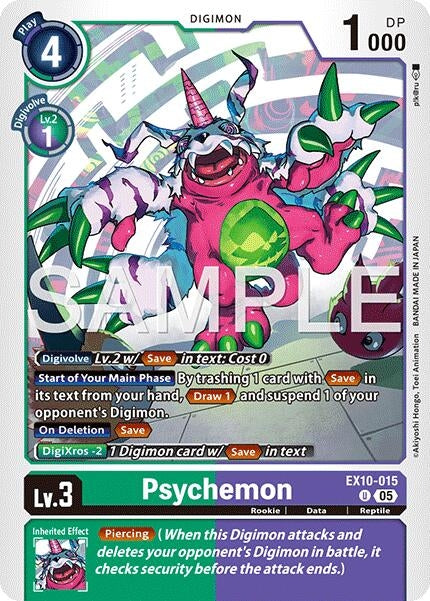 Image for Psychemon (EX10-015 U) - Digimon Card Game