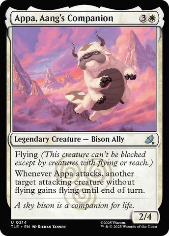 Image for Appa, Aang's Companion (214) (Avatar: The Last Airbender: Eternal-Legal) - Magic: The Gathering