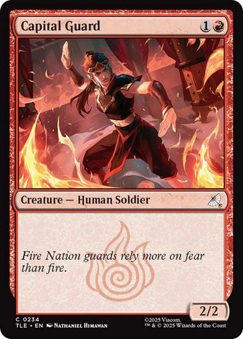 Image for Capital Guard (234) (Avatar: The Last Airbender: Eternal-Legal) - Magic: The Gathering