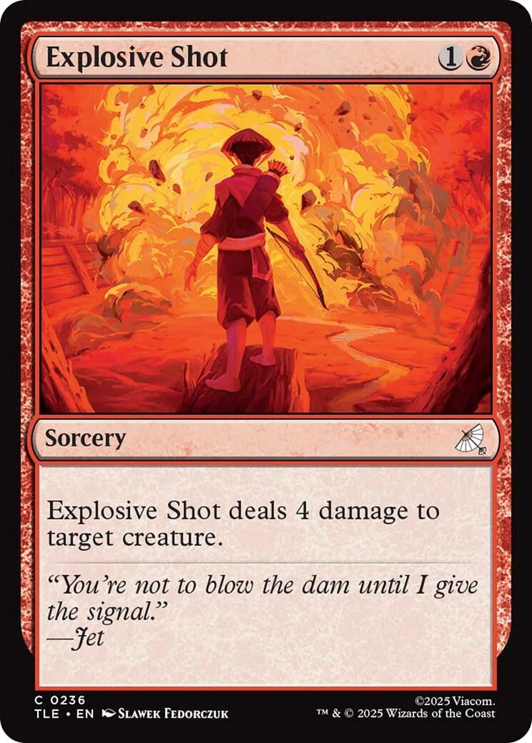 Explosive Shot (236) (Avatar: The Last Airbender: Eternal-Legal)