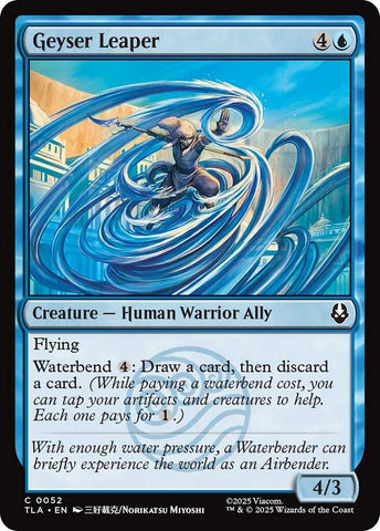 Image for Geyser Leaper (52) (Avatar: The Last Airbender) - Magic: The Gathering