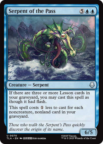 Image for Serpent of the Pass (70) (Avatar: The Last Airbender) - Magic: The Gathering