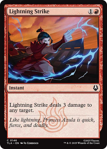 Image for Lightning Strike (146) (Avatar: The Last Airbender) - Magic: The Gathering