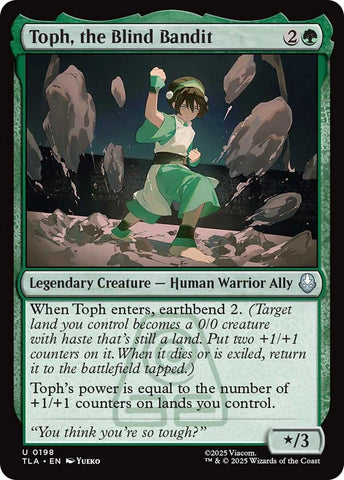 Image for Toph, the Blind Bandit (198) (Avatar: The Last Airbender) - Magic: The Gathering