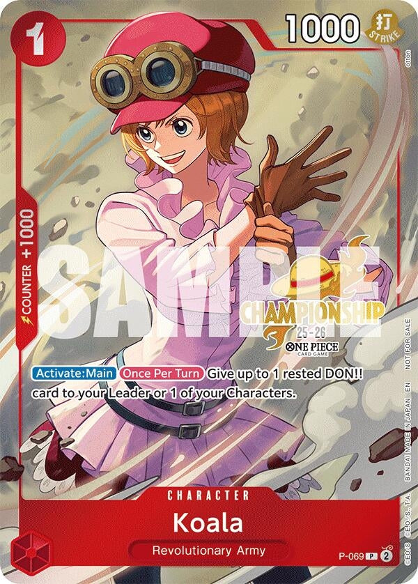 Image for Koala (CS 25-26 Event Pack) (P-069) (One Piece Promotion Cards) - One Piece Card Game
