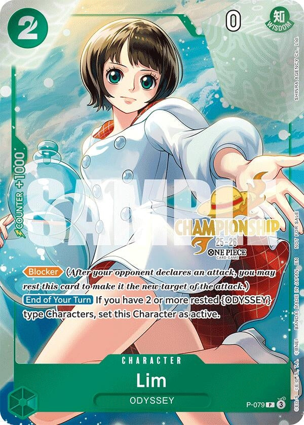 Image for Lim (CS 25-26 Event Pack) (P-079) (One Piece Promotion Cards) - One Piece Card Game