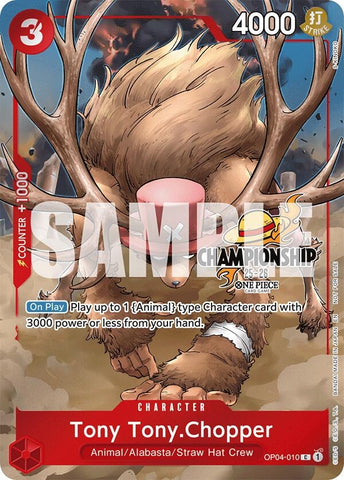 Image for Tony Tony.Chopper (CS 25-26 Celebration Pack) (OP04-010) (One Piece Promotion Cards) - One Piece Card Game