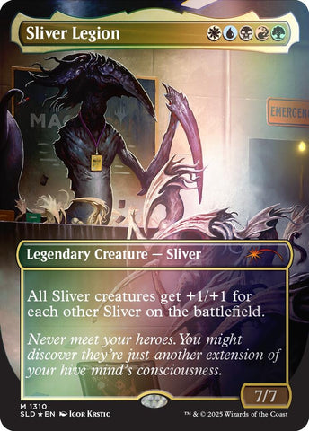 Image for Sliver Legion (1310) (Rainbow Foil) (1310) (Secret Lair Drop Series) - Magic: The Gathering