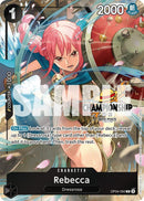 Image for Rebecca (CS 25-26 Celebration Pack) (OP04-092) (One Piece Promotion Cards) - One Piece Card Game