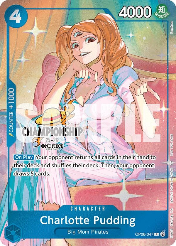 Image for Charlotte Pudding (047) (CS 25-26 Celebration Pack) (OP06-047) (One Piece Promotion Cards) - One Piece Card Game