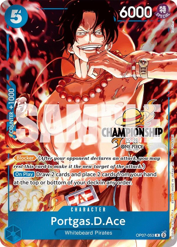 Image for Portgas.D.Ace (CS 25-26 Celebration Pack) (OP07-053) (One Piece Promotion Cards) - One Piece Card Game