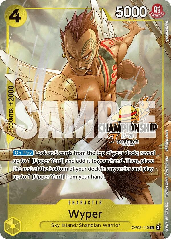 Image for Wyper (CS 25-26 Celebration Pack) (OP08-110) (One Piece Promotion Cards) - One Piece Card Game