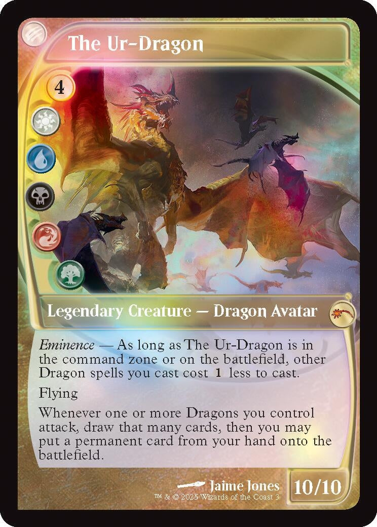 Image for The Ur-Dragon (Future Sight) (3) (Secret Lair Drop Series) - Magic: The Gathering