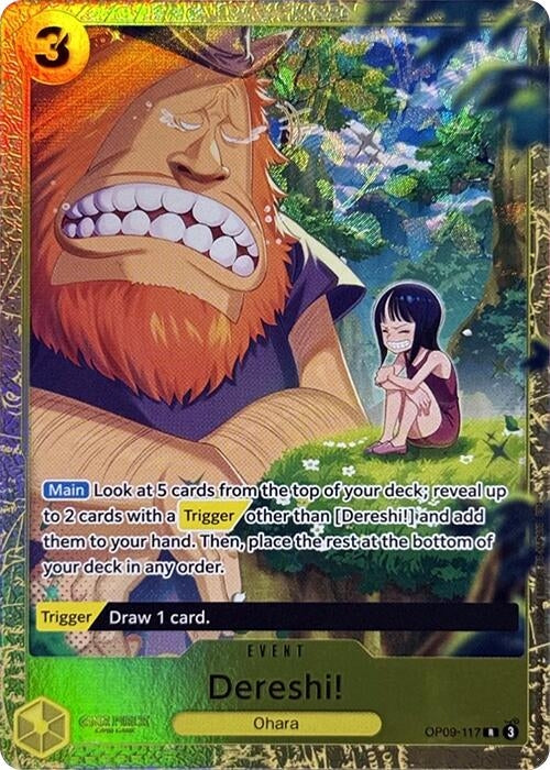 Image for Dereshi! (Premium Card Collection -Best Selection Vol. 4-) (OP09-117) (One Piece Promotion Cards) - One Piece Card Game