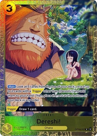 Image for Dereshi! (Premium Card Collection -Best Selection Vol. 4-) (OP09-117) (One Piece Promotion Cards) - One Piece Card Game