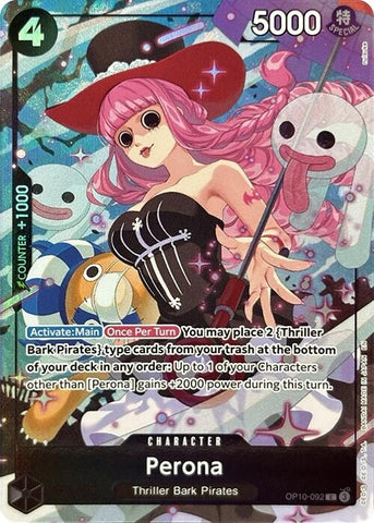 Image for Perona (Premium Card Collection -Best Selection Vol. 4-) (OP10-092) (One Piece Promotion Cards) - One Piece Card Game