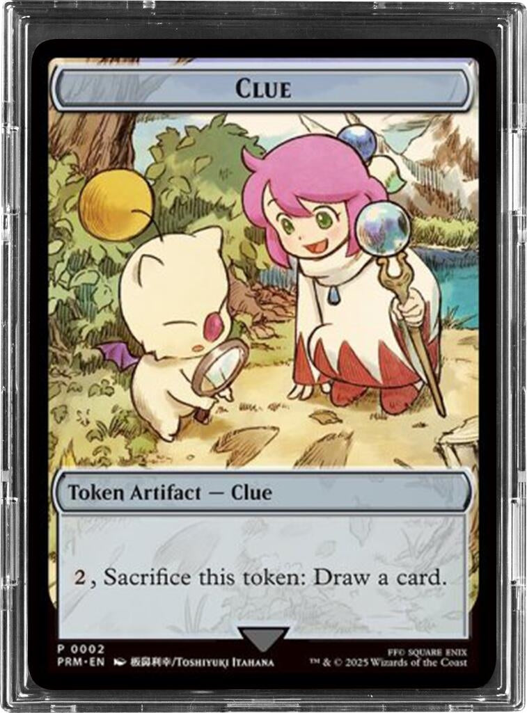 Image for Clue Token (Metal Promo) - Magic: The Gathering