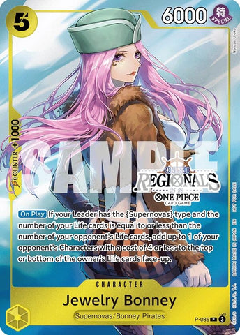 Image for Jewelry Bonney (Online Regional Participation Pack 2025 Vol.2) (P-085) (One Piece Promotion Cards) - One Piece Card Game
