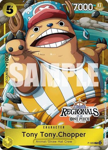 Image for Tony Tony.Chopper (Online Regional Participation Pack 2025 Vol.2) (P-089) (One Piece Promotion Cards) - One Piece Card Game