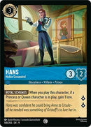 Image for Hans - Noble Scoundrel (148/204) (Fabled) - Disney Lorcana