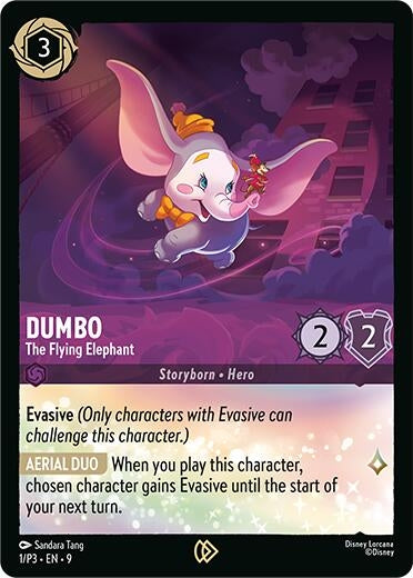 Image for Dumbo - The Flying Elephant (1) - Disney Lorcana