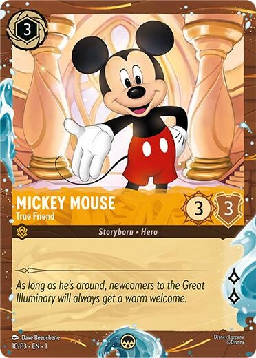 Image for Mickey Mouse - True Friend (Disney Cruise Promo) (10) - Disney Lorcana