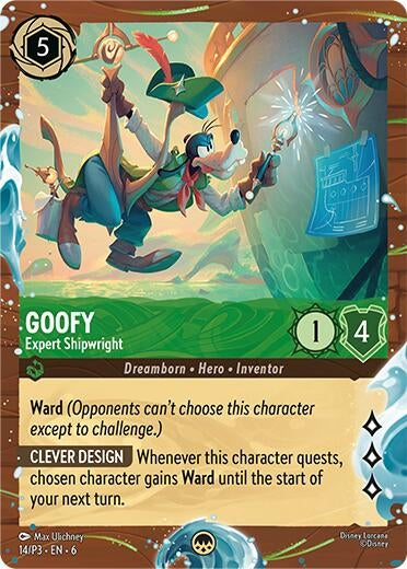 Image for Goofy - Expert Shipwright (Disney Cruise Promo) (14) - Disney Lorcana