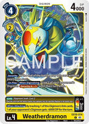 Image for Weatherdramon (EX10-014 C) - Digimon Card Game