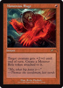 Image for Monstrous Rage (Retro Frame) (2) - Magic: The Gathering