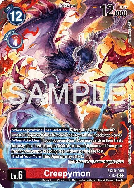 Image for Creepymon (Alternate Art) (EX10-009 SR) - Digimon Card Game