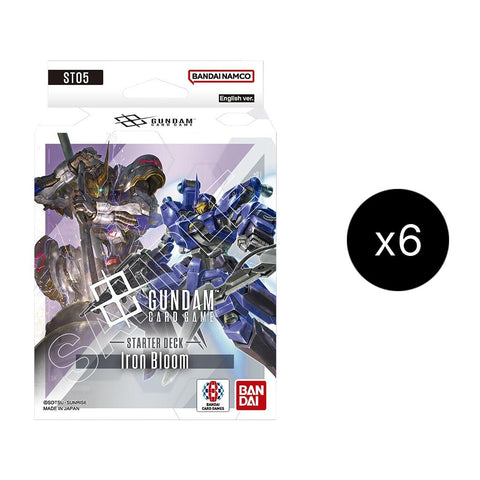 Image for Starter Deck 05: Iron Bloom Display - Gundam Card Game