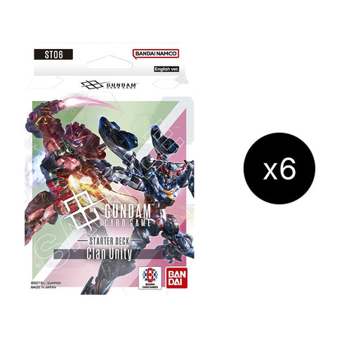 Image for Starter Deck 06: Clan Unity Display - Gundam Card Game