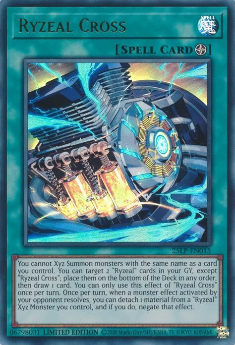 Image for Ryzeal Cross (25LP-EN015) (Limited Pack World Championship 2025) - YuGiOh