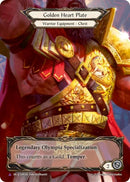 Image for Golden Heart Plate (Marvel) (SUP248) - Flesh and Blood TCG