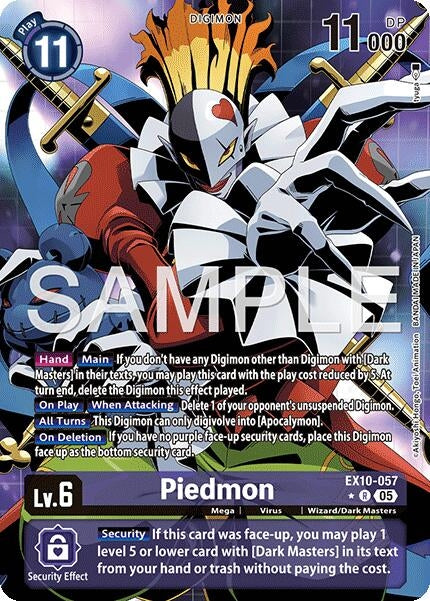 Image for Piedmon (Alternate Art) (EX10-057 R) - Digimon Card Game
