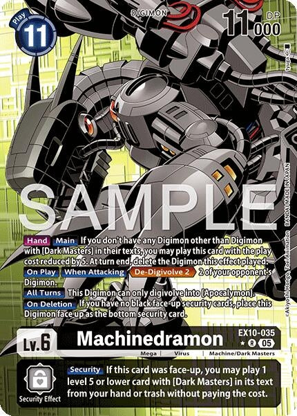 Image for Machinedramon (Alternate Art) (EX10-035 R) - Digimon Card Game