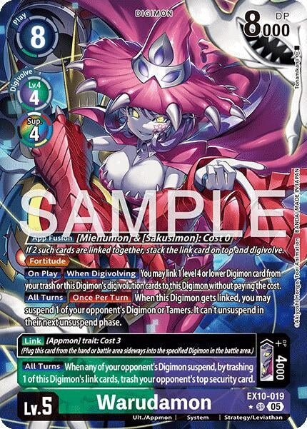 Image for Warudamon (Alternate Art) (EX10-019 SR) - Digimon Card Game