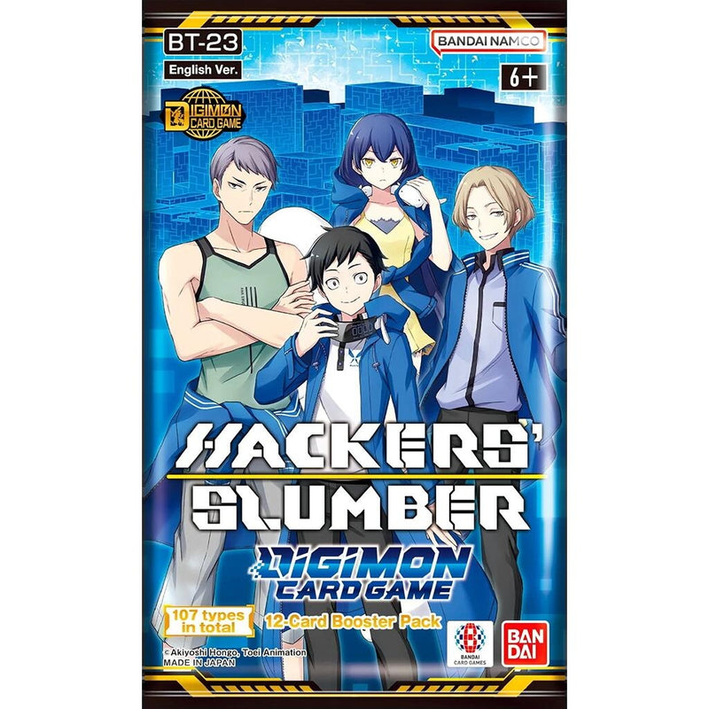 Image for Hackers' Slumber Booster Pack - Digimon Card Game