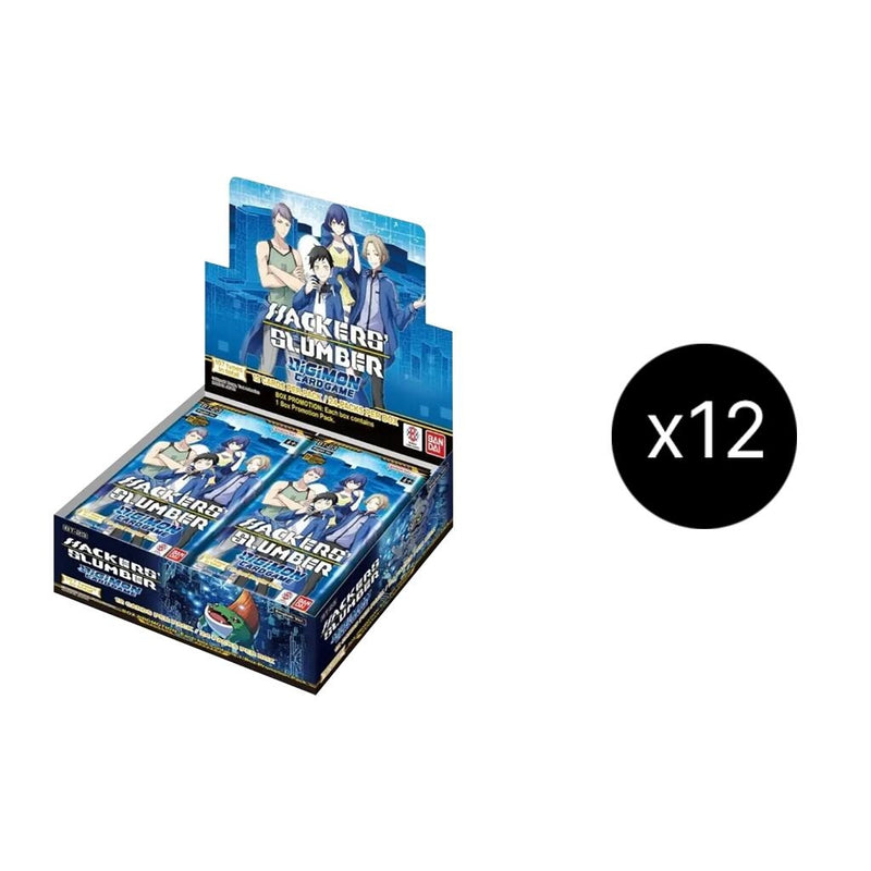 Image for Hackers' Slumber Booster Box Case - Digimon Card Game