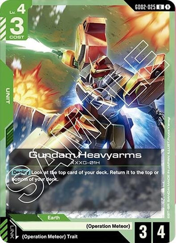 Image for Gundam Heavyarms (GD02-025) (Dual Impact) - Gundam Card Game